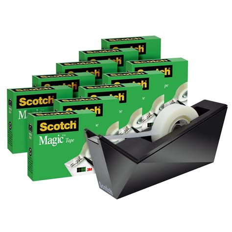 Scotch 810 magix tape refill 10 pk: the versatile tape for everyday tasks